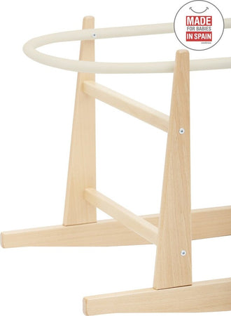 Portacestone Di Legno - Cuco Liso E 46.5X86X48.5 Cm Natural Casa e cucina/Arredamento/Cameretta bambini/Lettini per neonati e bambini/Culle basculanti La Casa Del Bebè - Napoli, Commerciovirtuoso.it