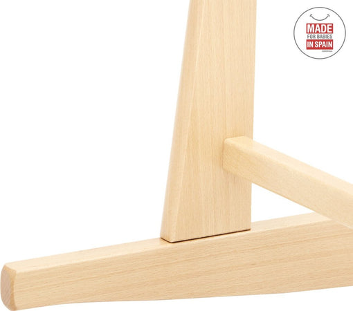 Portacestone Di Legno - Cuco Liso E 46.5X86X48.5 Cm Natural Casa e cucina/Arredamento/Cameretta bambini/Lettini per neonati e bambini/Culle basculanti La Casa Del Bebè - Napoli, Commerciovirtuoso.it
