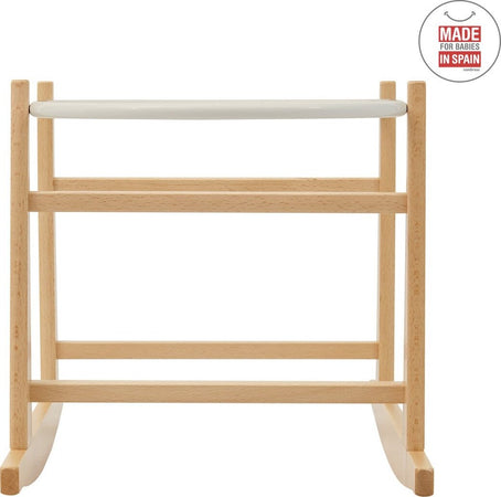 Portacestone Di Legno - Cuco Liso E 46.5X86X48.5 Cm Natural Casa e cucina/Arredamento/Cameretta bambini/Lettini per neonati e bambini/Culle basculanti La Casa Del Bebè - Napoli, Commerciovirtuoso.it