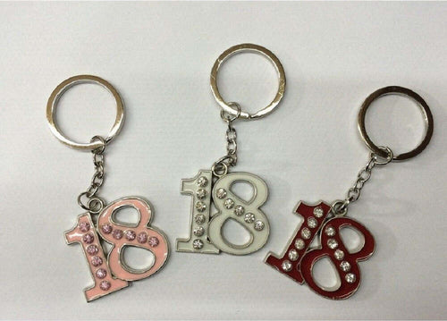 Portachiavi 18 Anni Bomboniera Compleanno Gadget Festa Party Regalo Diciottesimo Casa e cucina/Hobby creativi/Materiali per hobby creativi/Forniture per feste/Bomboniere Trade Shop italia - Napoli, Commerciovirtuoso.it