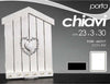 Portachiavi-Da-Parete-Forma-Casetta-In-Legno-Bianco-Con-Cuore-Stile-Shabby-Chic