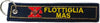 Portachiavi Flottiglia X Mas Uomo In Tessuto Ricamato Con Anello Moda/Valigie borse e accessori da viaggio/Accessori/Astucci portachiavi/Uomo Il Distintivo - Pesaro, Commerciovirtuoso.it