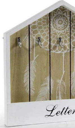 Portachiavi Lettere Appendino Legno Cassetta 27x3x30cm Indian Shabby Chic 765858 Casa e cucina/Arredamento/Ingresso/Portachiavi da parete Trade Shop italia - Napoli, Commerciovirtuoso.it