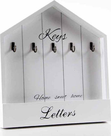 Portachiavi Lettere Posta Appendino Tavolo Da Parete Muro Legno 27x3x30cm 715358 Auto e Moto/Articoli regalo e merchandising/Portachiavi Trade Shop italia - Napoli, Commerciovirtuoso.it