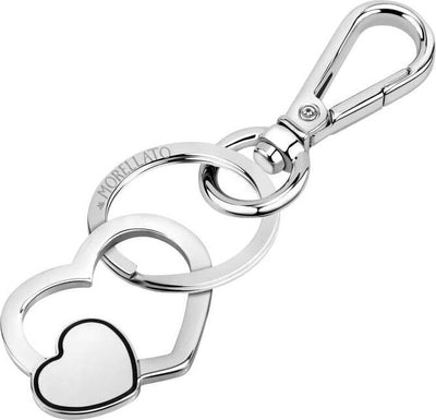 Portachiavi-MORELLATO-donna-Love-doppio-cuore