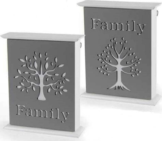 Portachiavi Parete 20x6x24cm Legno Decoro Family Moderno Decori Assortiti 818592 Casa e cucina/Arredamento/Ingresso/Portachiavi da parete Trade Shop italia - Napoli, Commerciovirtuoso.it