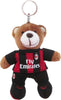 Portachiavi Ufficilale Milan Peluche Orsetto Rosso Nero Sport e tempo libero/Fan Shop/Calcio/Portachiavi Il Distintivo - Pesaro, Commerciovirtuoso.it