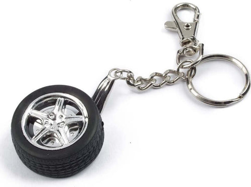 Portachiavi Wheel SILVER Auto e Moto/Articoli regalo e merchandising/Portachiavi Scontolo.net - Potenza, Commerciovirtuoso.it