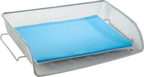 Portacorrispondenza Mesh - rete metallica - 35x6 5x29 cm - argento - Alba Cancelleria e prodotti per ufficio/Archivio ufficio e accessori per scrivania/Archivio ufficio/Cartelle/Portariviste Eurocartuccia - Pavullo, Commerciovirtuoso.it