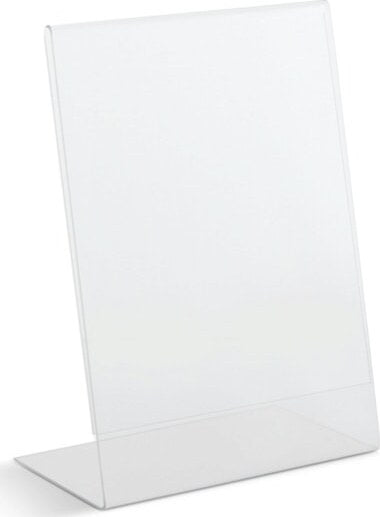 Portadepliant con base a L - A6 - 10 5x15 cm - Lebez [multipack] 6 pezzi Cancelleria e prodotti per ufficio/Archivio ufficio e accessori per scrivania/Accessori da scrivania e archiviazione/Portabrochure Eurocartuccia - Pavullo, Commerciovirtuoso.it