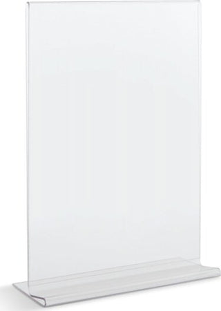 Portadepliant con base a T - A5 - 15x21 cm - Lebez Cancelleria e prodotti per ufficio/Archivio ufficio e accessori per scrivania/Accessori da scrivania e archiviazione/Portabrochure Eurocartuccia - Pavullo, Commerciovirtuoso.it