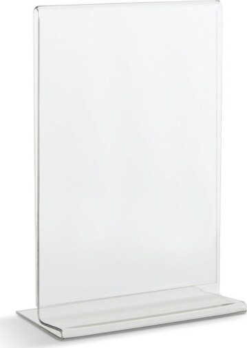 Portadepliant con base a T - A6 - 10 5x15 cm - Lebez Cancelleria e prodotti per ufficio/Archivio ufficio e accessori per scrivania/Accessori da scrivania e archiviazione/Portabrochure Eurocartuccia - Pavullo, Commerciovirtuoso.it