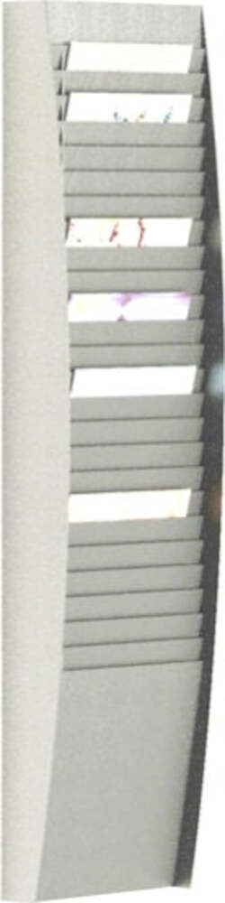 Portadepliant wall organizers - a 25 tasche A4 verticali - L27 3 x P12 9 x H112cm - Paperflow Cancelleria e prodotti per ufficio/Archivio ufficio e accessori per scrivania/Accessori da scrivania e archiviazione/Portabrochure Eurocartuccia - Pavullo, Commerciovirtuoso.it