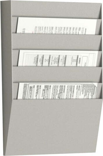 Portadepliant wall organizers - a 6 tasche A4 orizzontali - L31 1 x P7 9 x H50 2cm - Paperflow Cancelleria e prodotti per ufficio/Archivio ufficio e accessori per scrivania/Accessori da scrivania e archiviazione/Portabrochure Eurocartuccia - Pavullo, Commerciovirtuoso.it