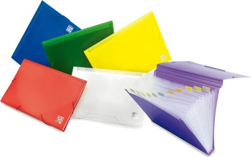 Portadocumenti espandibile MyDesk - con elastici - 12 scomparti - PPL - 33 5x25 cm - colori assortiti - RiPlast Cancelleria e prodotti per ufficio/Archivio ufficio e accessori per scrivania/Archivio ufficio/Cartelle/Cartelle portadocumenti Eurocartuccia - Pavullo, Commerciovirtuoso.it