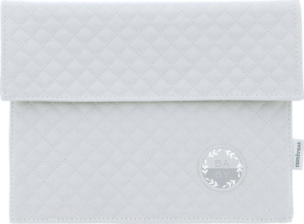 Portadocumenti Sara Grigio 3X17X25 Cm Prima infanzia/Maternità/Custodie per documenti maternità La Casa Del Bebè - Napoli, Commerciovirtuoso.it