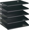 Portadocumenti Sorter Rack - 33x36x25 cm - 5 scomparti - nero - Durable Casa e cucina/Arredamento/Studio/Mobiletti e credenze/Cassetti Eurocartuccia - Pavullo, Commerciovirtuoso.it