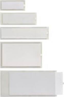 Portaetichette adesive Iesti A1 - 24 x 63 mm - trasparente - Sei Rota - conf. 10 pezzi Cancelleria e prodotti per ufficio/Archivio ufficio e accessori per scrivania/Etichette divisori per schedario e timbri/Etichette ed etichette adesive/Portaetichette Eurocartuccia - Pavullo, Commerciovirtuoso.it