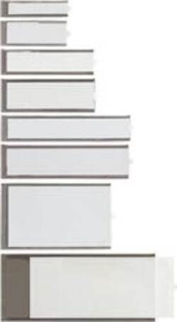 Portaetichette adesivo Ies B1 - 16 x 63 mm - grigio - Sei Rota - conf. 10 pezzi Cancelleria e prodotti per ufficio/Archivio ufficio e accessori per scrivania/Etichette divisori per schedario e timbri/Etichette ed etichette adesive/Portaetichette Eurocartuccia - Pavullo, Commerciovirtuoso.it