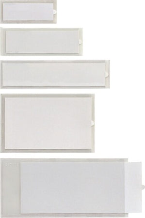 Portaetichette adesivo Iesti A3 - 32 x 124 mm - trasparente - Sei Rota - conf. 10 pezzi Cancelleria e prodotti per ufficio/Archivio ufficio e accessori per scrivania/Etichette divisori per schedario e timbri/Etichette ed etichette adesive/Portaetichette Eurocartuccia - Pavullo, Commerciovirtuoso.it