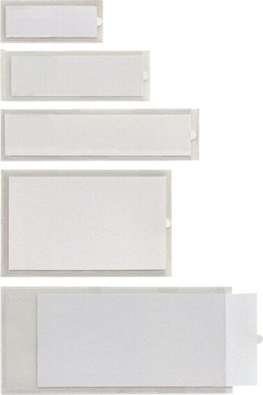 Portaetichette adesivo Iesti A4 - 65 x 140 mm - trasparente - Sei Rota - conf. 10 pezzi Cancelleria e prodotti per ufficio/Archivio ufficio e accessori per scrivania/Etichette divisori per schedario e timbri/Etichette ed etichette adesive/Portaetichette Eurocartuccia - Pavullo, Commerciovirtuoso.it