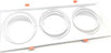 Portafaretti Incasso Triplo Per Faretto Ar111 Rettangolare Orientabile P-ar111-3 Illuminazione/Illuminazione per interni/Lampade/Basi per lampade Trade Shop italia - Napoli, Commerciovirtuoso.it