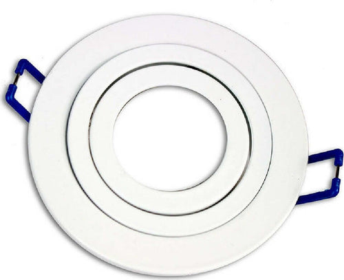 Portafaretto Da Incasso Rotondo Bianco Orientabile Supporto Per Faretto P11 Casa, arredamento e bricolage > Illuminazione da interno > Portafaretti Trade Shop italia - Napoli, Commerciovirtuoso.it