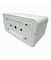 Portafaretto Doppio Orientabile Da Soffitto Bianco Per Faretto Gu10 Gu5.3 P34-b2