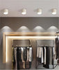 Portafaretto-Gesso-Da-Soffitto-Gu10-Porta-Faretto-Cilindro-Bianco-Verniciabile