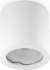 Portafaretto-Gesso-Da-Soffitto-Gu10-Porta-Faretto-Cilindro-Bianco-Verniciabile