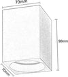 Portafaretto-Gesso-Da-Soffitto-Gu10-Porta-Faretto-Quadrato-Bianco-Verniciabile