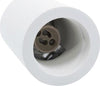 Portafaretto-In-Gesso-A-Soffitto-Gu10-Porta-Faretto-Cilindro-Bianco-Verniciabile