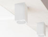 Portafaretto-In-Gesso-A-Soffitto-Gu10-Porta-Faretto-Quadrato-Bianco-Verniciabile