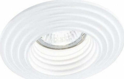 Portafaretto-Incasso-Gesso-A-Scomparsa-Con-Motivo-Tondo-Portalampada-Gu10-Gs-17