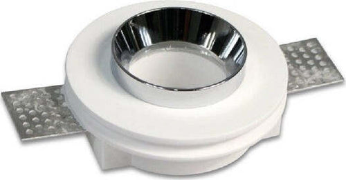 Portafaretto-Incasso-Gesso-Verniciabile-Tondo-100mm-Scomparsa-Faretto-Gu10-Gs-09