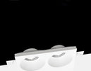 Portafaretto-Incasso-In-Gesso-Scomparsa-Doppio-Diffusore-Tondo-Attacco-Gu10-Gs23