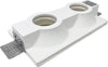 Portafaretto-Incasso-In-Gesso-Scomparsa-Doppio-Diffusore-Tondo-Attacco-Gu10-Gs23