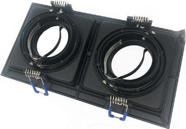 Portafaretto Incasso Orientabile Doppio Per Due Faretti Per Controsoffitta P24 Casa, arredamento e bricolage > Illuminazione da interno > Portafaretti Trade Shop italia - Napoli, Commerciovirtuoso.it