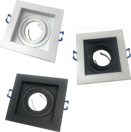 Portafaretto Incasso Quadrato Acciaio P23 Orientabile Supporto Faretto Porta Faretti Casa, arredamento e bricolage > Illuminazione da interno > Portafaretti Trade Shop italia - Napoli, Commerciovirtuoso.it