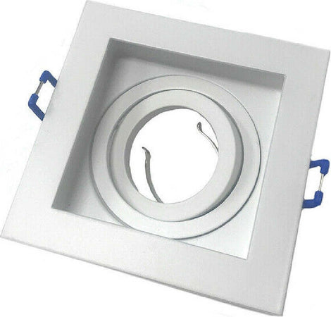 Portafaretto Incasso Quadrato Acciaio P23 Orientabile Supporto Faretto Porta Faretti Casa, arredamento e bricolage > Illuminazione da interno > Portafaretti Trade Shop italia - Napoli, Commerciovirtuoso.it