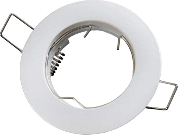 Portafaretto kit 2pz incasso fisso bianco lucido Illuminazione/Illuminazione per interni/Luci da incasso/Portafaretti da incasso Led Mall Home - Napoli, Commerciovirtuoso.it