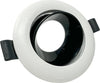 Portafaretto-Orientabile-Incasso-Per-Soffitto-Supporto-Faretto-Bianco-Nero-Universo