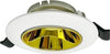 Portafaretto-Orientabile-Incasso-Per-Soffitto-Supporto-Faretto-Bianco-Oro-Universo