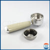 Portafiltro-Beige-2-Tazze-e-Adattatore-Cialda-per-Retro-1389,-1389A