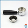 Portafiltro-Caffe'-2-Tazze-e-Adattatore-Cialde-per-1389-Caffe'-Retro'