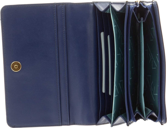 Portafoglio Donna Blu Alv by Alviero Martini Portamonete Blu Collezione Parigi 17x10,5 Cm Moda/Donna/Accessori/Portafogli e porta documenti/Portafogli Liquidator Italia - Nicosia, Commerciovirtuoso.it