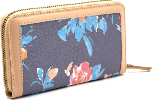 Portafoglio Donna Flowers 100% Pelle Made in Italy Portafoglio a Francesina Con Chiusura a Cerniera 19,5x10cm Moda/Donna/Abbigliamento/Accessori/Portafogli e porta documenti/Portafogli Starbag - Gaeta, Commerciovirtuoso.it