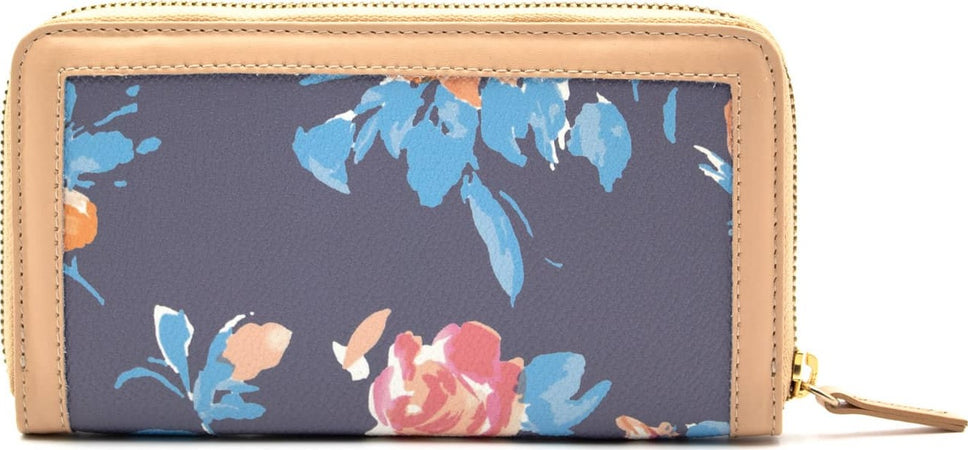 Portafoglio Donna Flowers 100% Pelle Made in Italy Portafoglio a Francesina Con Chiusura a Cerniera 19,5x10cm Moda/Donna/Abbigliamento/Accessori/Portafogli e porta documenti/Portafogli Starbag - Gaeta, Commerciovirtuoso.it