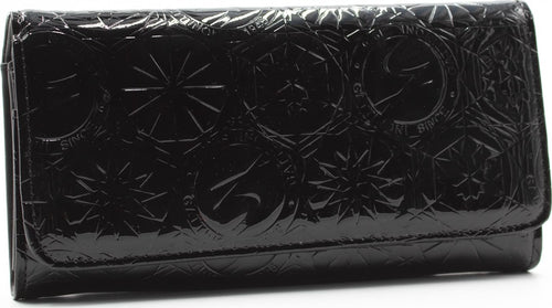 Portafoglio Donna Gattinoni Bines7798wwi00 Nero Lucido Con Chiusura a Patta E Due Scomparti Portafoglio Elegante 19x10 Cm Moda/Donna/Accessori/Portafogli e porta documenti/Portafogli Starbag - Gaeta, Commerciovirtuoso.it