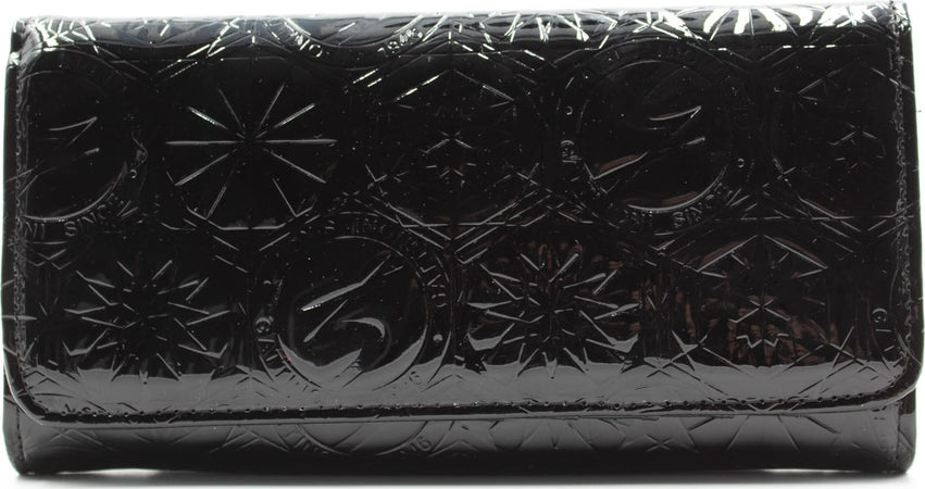 Portafoglio Donna Gattinoni Bines7798wwi00 Nero Lucido Con Chiusura a Patta E Due Scomparti Portafoglio Elegante 19x10 Cm Moda/Donna/Accessori/Portafogli e porta documenti/Portafogli Starbag - Gaeta, Commerciovirtuoso.it